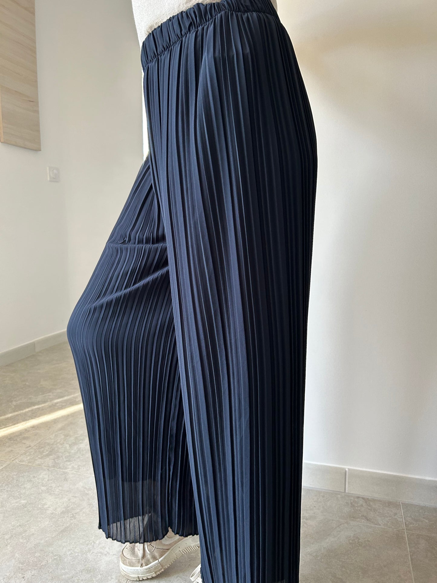 Pantalon fluide marine Romy