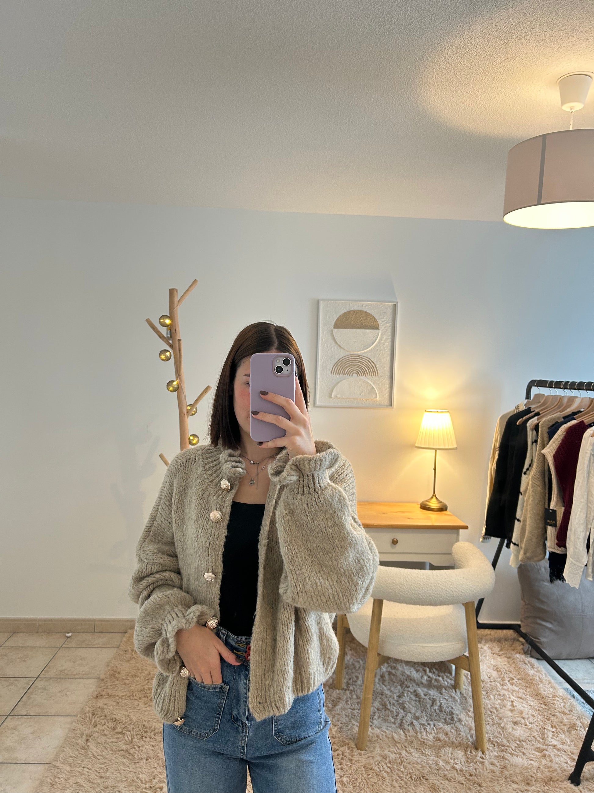 Cardigan  beige Chloé Ma boutique
