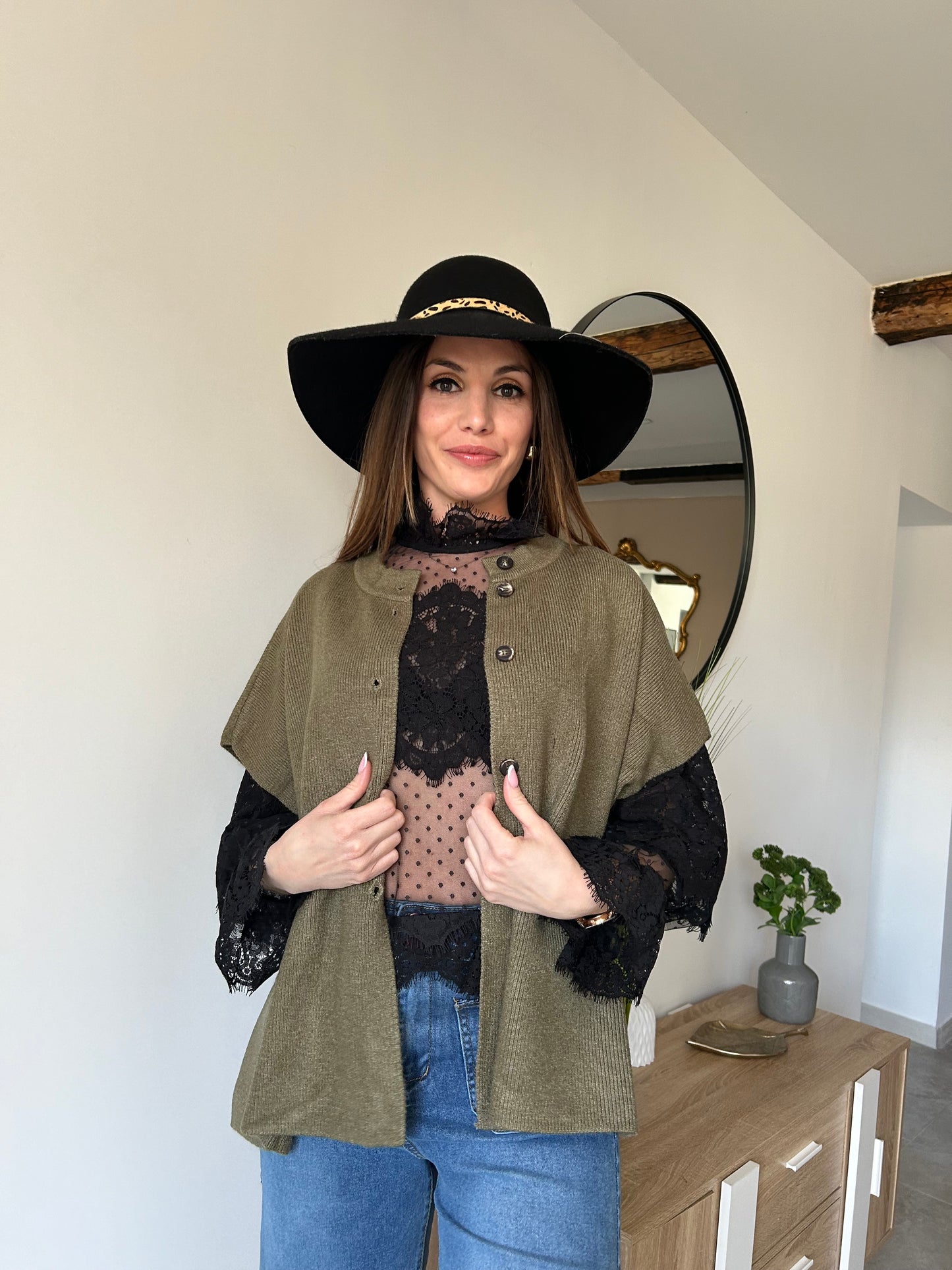 Gilet kaki Néo