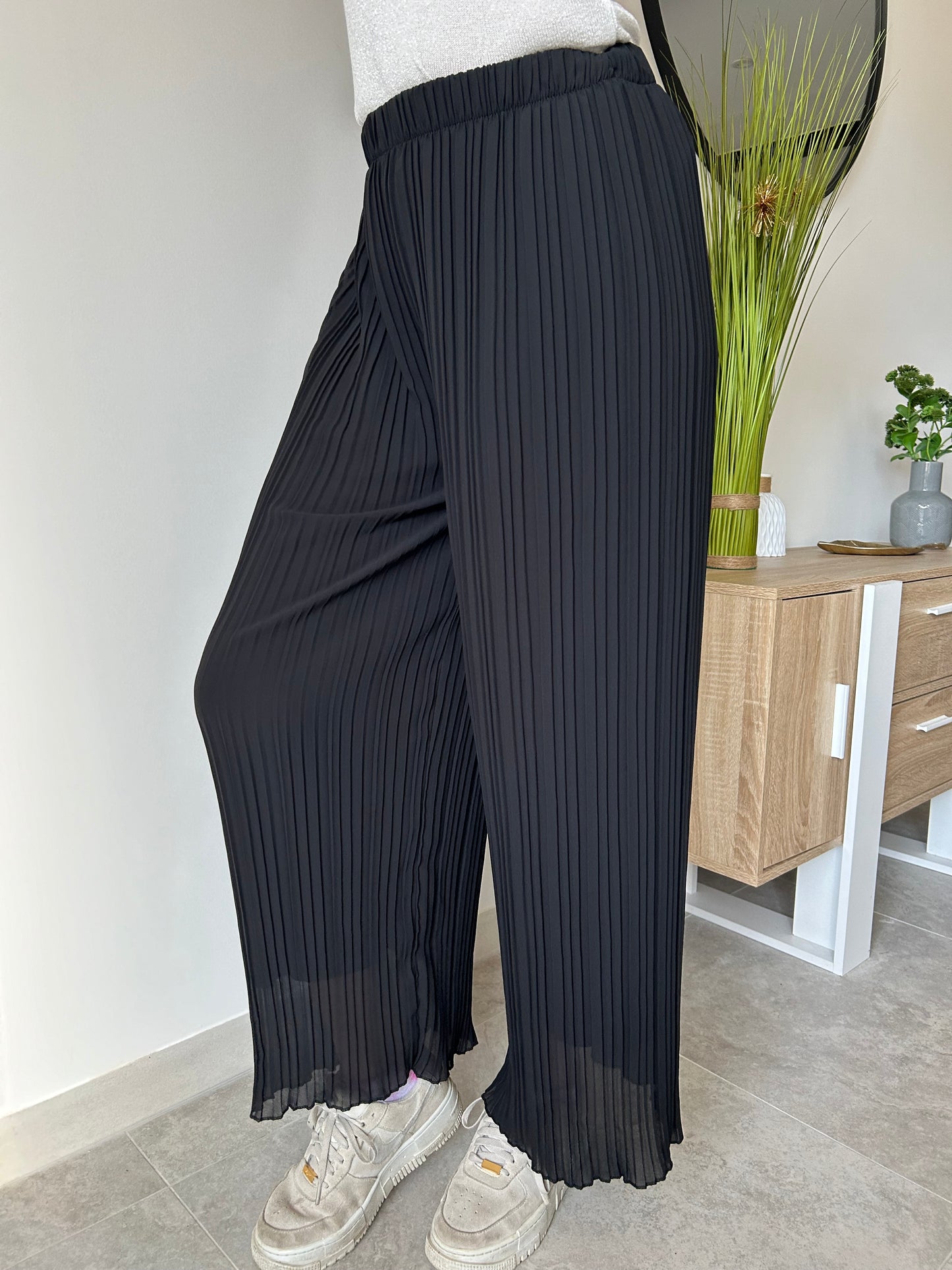 Pantalon fluide noir Romy