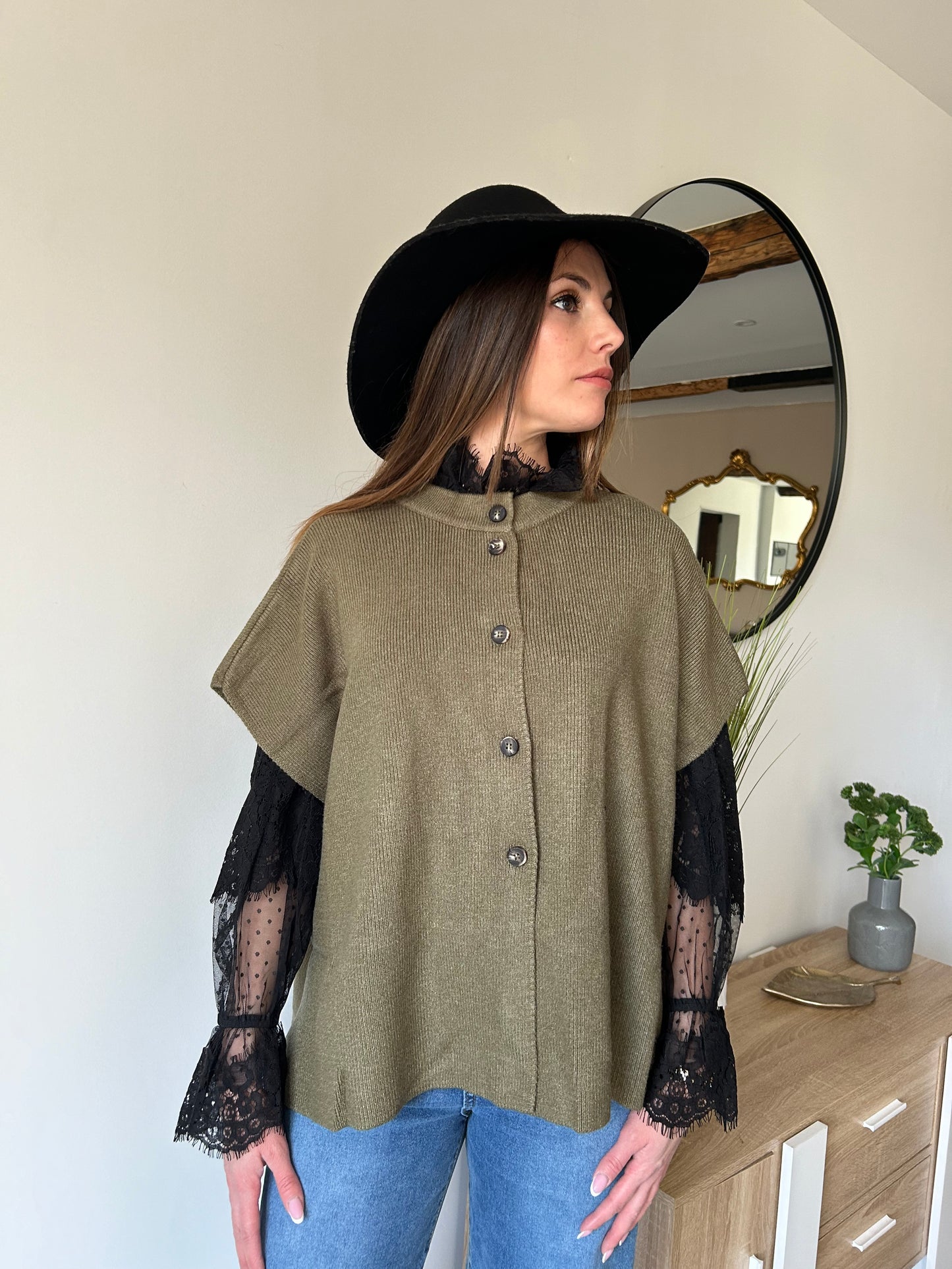 Gilet kaki Néo