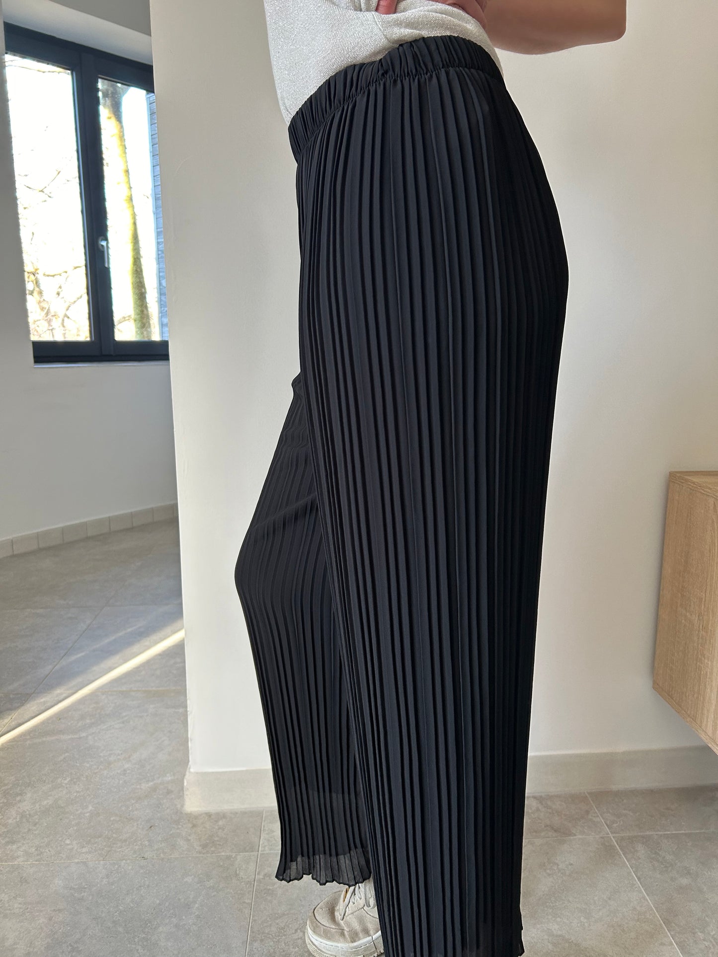 Pantalon fluide noir Romy