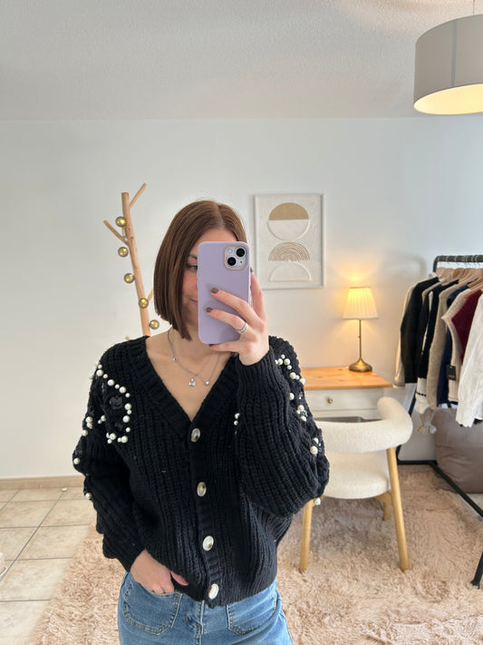 Gilet Noir Maya Ma boutique