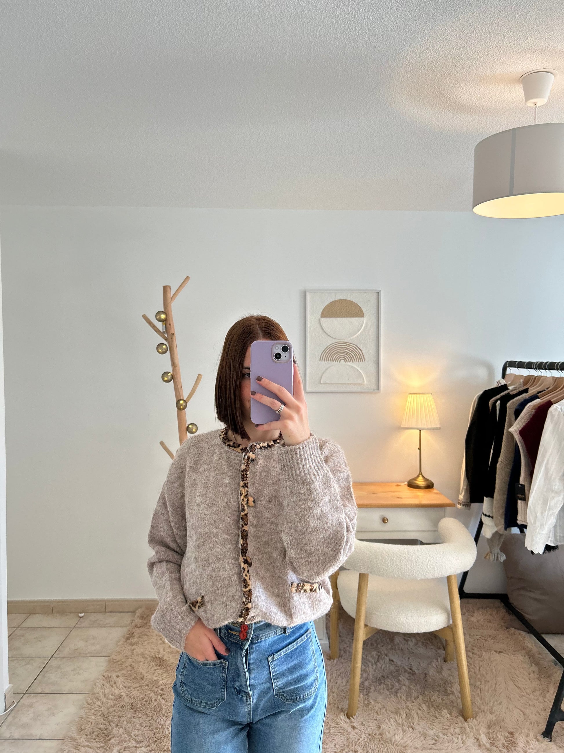 Gilet léopard Lya Ma boutique