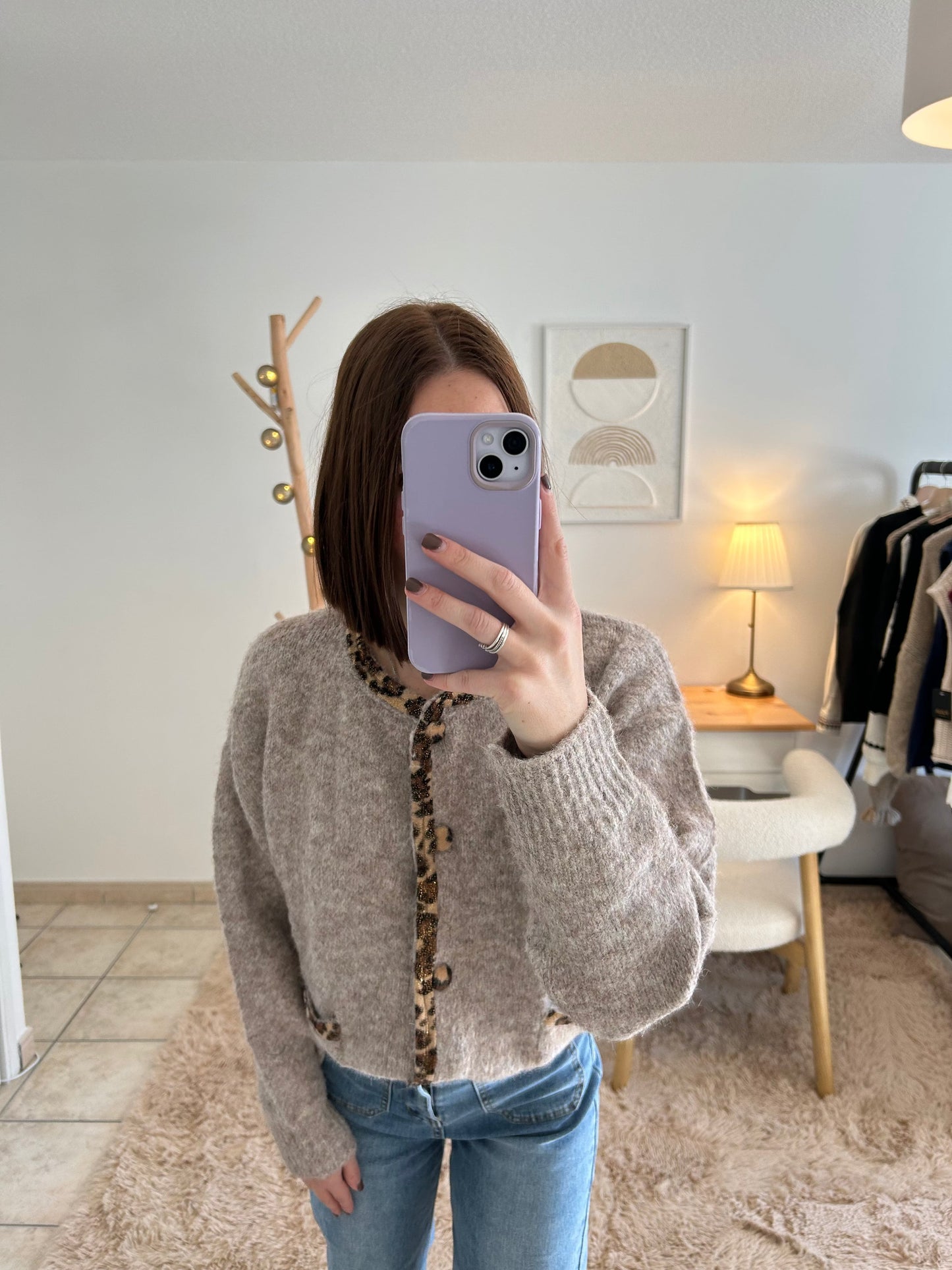 Gilet léopard Lya Ma boutique